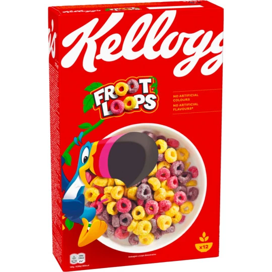 Kelloggs Froot Loops 375G 3 Kelloggs Froot Loops 375G