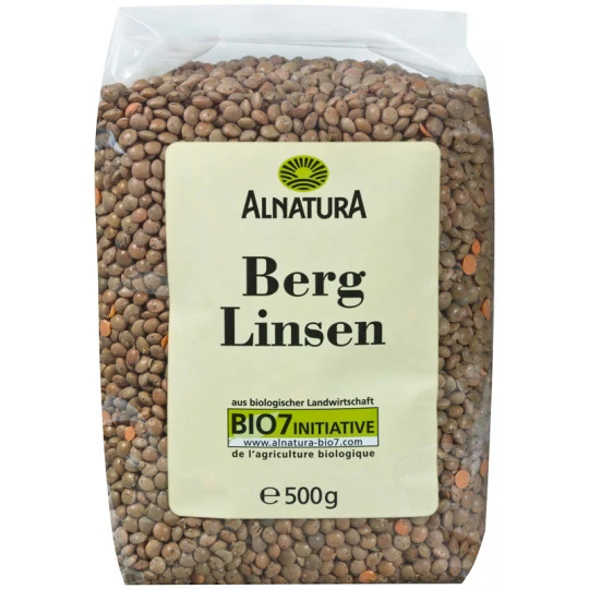 Alnatura Bio Berglinsen 500G 3 Alnatura Bio Berglinsen 500G