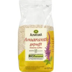 Alnatura Bio Amaranth Gepufft 125G