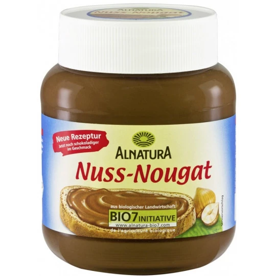 Alnatura Bio Nuss-Nougat Creme 400G 3 Alnatura Bio Nuss-Nougat Creme 400G