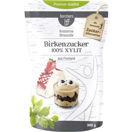 BFF Kristalline Streusüsse Birkenzucker 100% Xylit 300G 3 BFF Kristalline Streusüsse Birkenzucker 100% Xylit 300G
