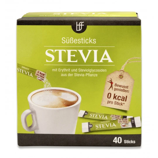 BFF Stevia Süßesticks 80G 3 BFF Stevia Süßesticks 80G