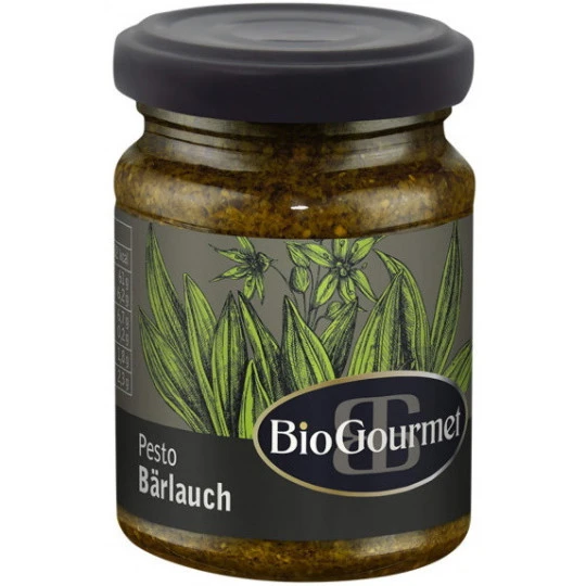 Bio Gourmet Pesto Bärlauch 125G 3 Bio Gourmet Pesto Bärlauch 125G