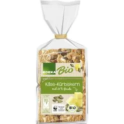 EDEKA Bio Käse-Kürbiskern Knäckebrot 200G