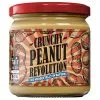Peanut Revolution Crunchy Erdnuss-Creme Bio + Vegan 375G -Kaffee-Tee-Laden bio peanutrevolution crunchy 375g