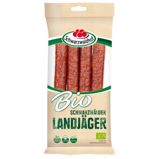 Schwarzwaldhof Bio Landjäger 150G 3 Schwarzwaldhof Bio Landjäger 150G