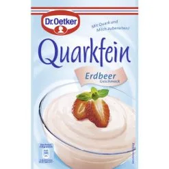 Dr. Oetker Quarkfein Erdbeer Geschmack 56G