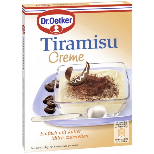 Dr. Oetker Tiramisu Creme 70G 3 Dr. Oetker Tiramisu Creme 70G
