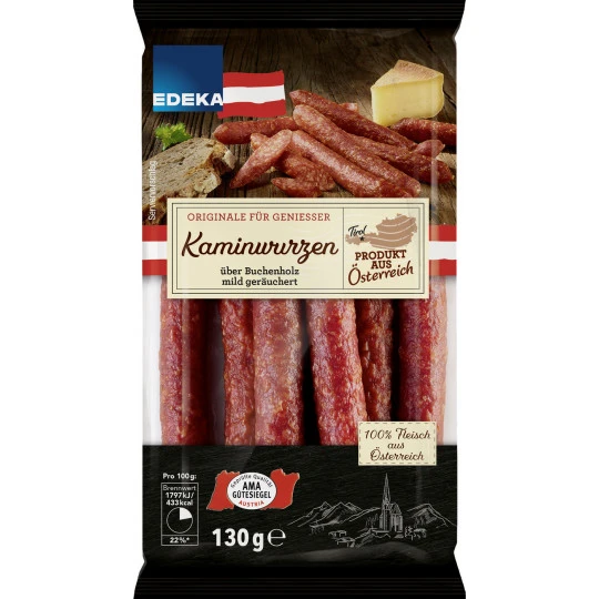 EDEKA Kaminwurzen 130G 3 EDEKA Kaminwurzen 130G