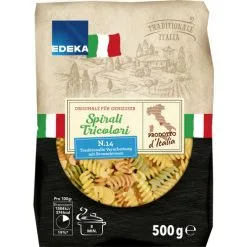 EDEKA Italia Spirali Tricolori 500G
