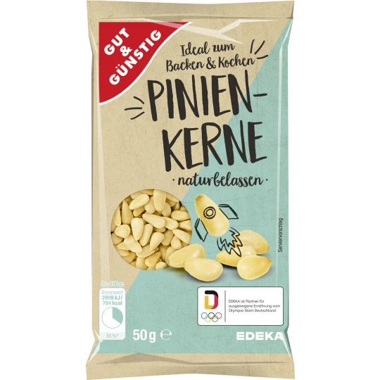 Gut & Günstig Pinienkerne 50G 3 Gut & Günstig Pinienkerne 50G