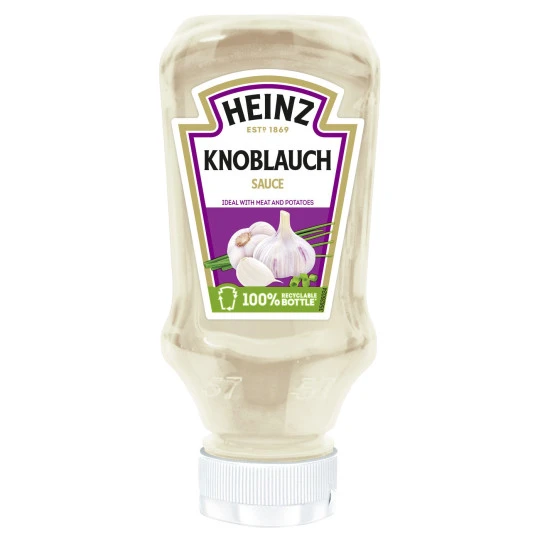 Heinz Knoblauch Sauce 220ML 3 Heinz Knoblauch Sauce 220ML