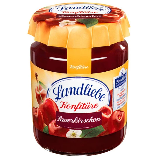 Landliebe Konfitüre Sauerkirsche 200G 3 Landliebe Konfitüre Sauerkirsche 200G