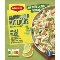 Maggi Bandnudeln Mit Lachs 40G