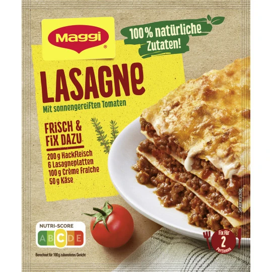 Maggi Fix Lasagne 30G 3 Maggi Fix Lasagne 30G