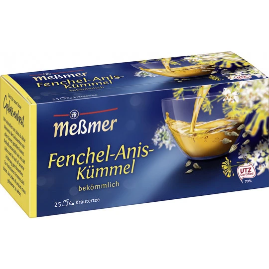 Meßmer Tee Fenchel-Anis-Kümmel 25ST 50G 3 Meßmer Tee Fenchel-Anis-Kümmel 25ST 50G