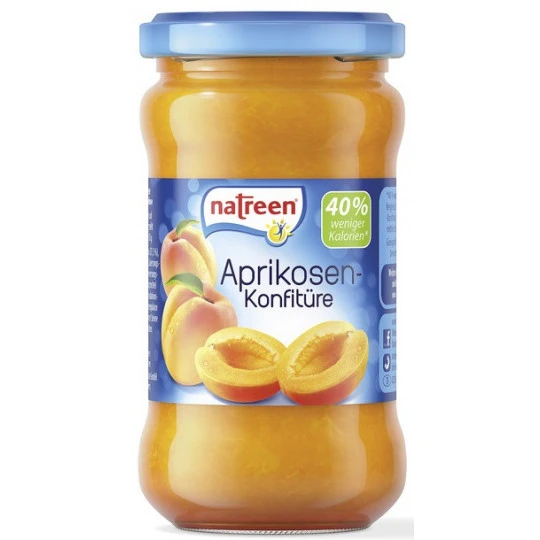 Natreen Aprikosen-Konfitüre 225G 3 Natreen Aprikosen-Konfitüre 225G