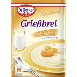 Dr. Oetker Grießbrei Vanille-Geschmack 90G