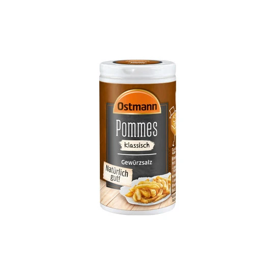 Ostmann Pommes Gewürzsalz Klassisch 70G 3 Ostmann Pommes Gewürzsalz Klassisch 70G