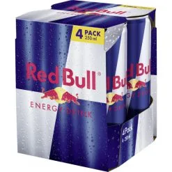 Red Bull Energy Drink 4x 250ML