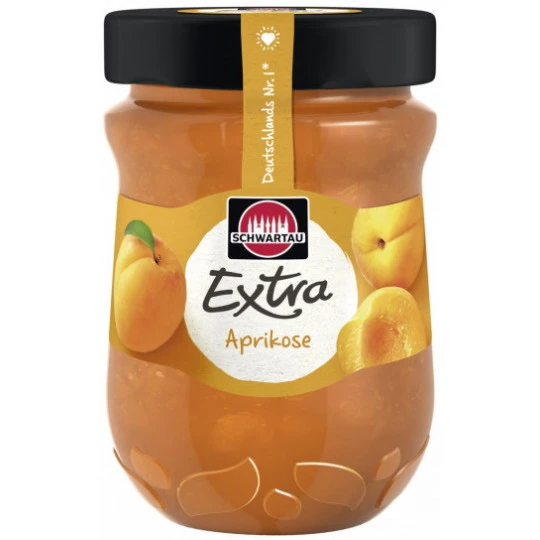 Schwartau Extra Aprikose 340G 3 Schwartau Extra Aprikose 340G