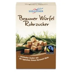 Südzucker Brauner Würfel-Rohrzucker Fairtrade 500G