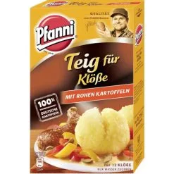 Pfanni Teig Für Klöße Mit Rohen Kartoffeln Für 12 Stück 330G