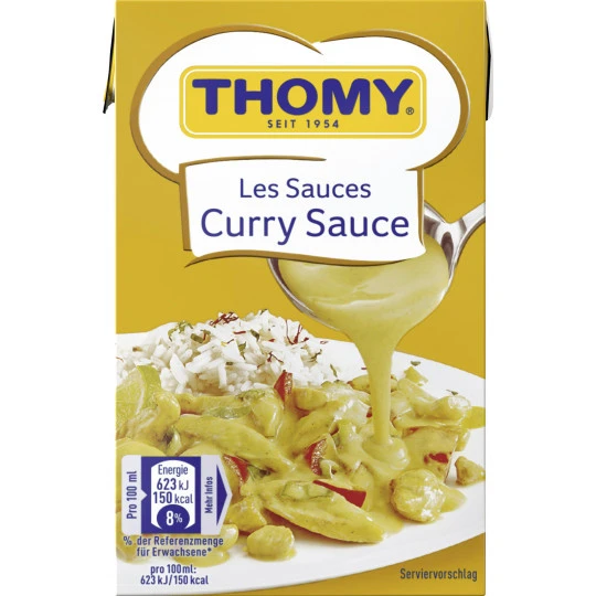 Thomy Les Sauces Curry Sauce 250ML 3 Thomy Les Sauces Curry Sauce 250ML